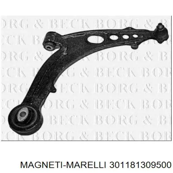 Купити 301181309500 Magneti Marelli Важіль передньої підвіски нижній, правий