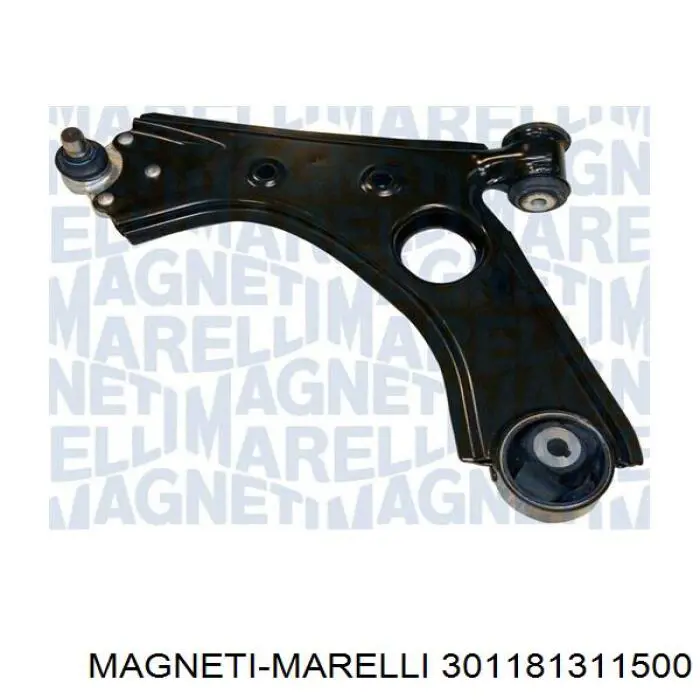 Важіль передньої підвіски нижній, правий Magneti Marelli 301181311500 ціна, від 54.66 USD