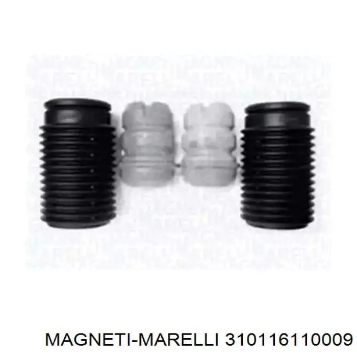 310116110009 Magneti Marelli буфер-відбійник амортизатора заднього + пильовик