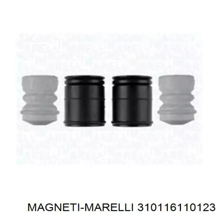 Буфер-відбійник амортизатора заднього Magneti Marelli 310116110123 ціна, від 11.72 USD