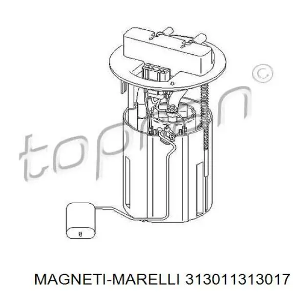 Модуль бензонасоса Magneti Marelli 313011313017 ціна, від 74.64 USD