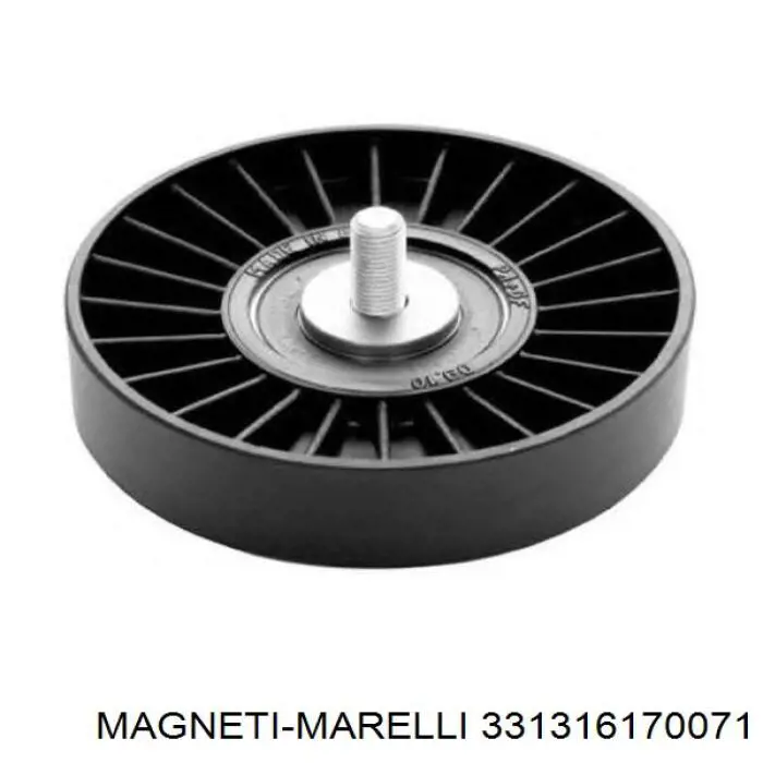 Ролик приводного ременя, паразитний Magneti Marelli 331316170071 ціна, від 18.36 USD
