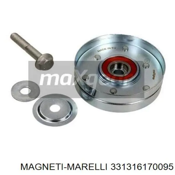 Ролик приводного ременя, паразитний Magneti Marelli 331316170095 ціна, від 13.37 USD