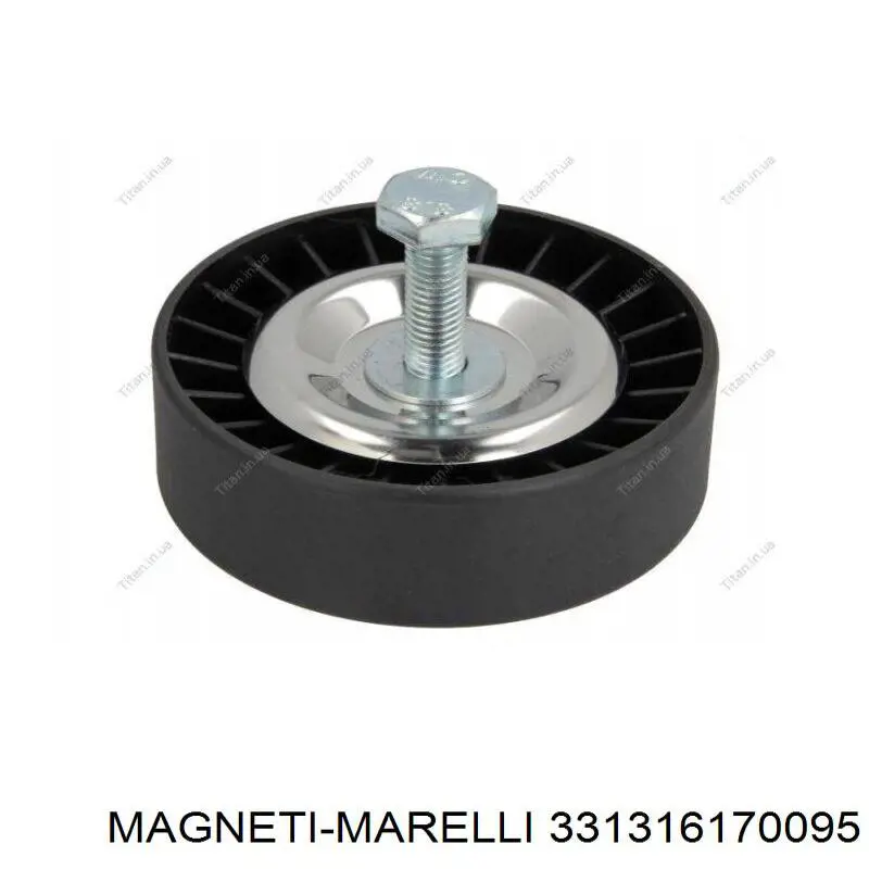 331316170095 Magneti Marelli Ролик приводного ременя, паразитний