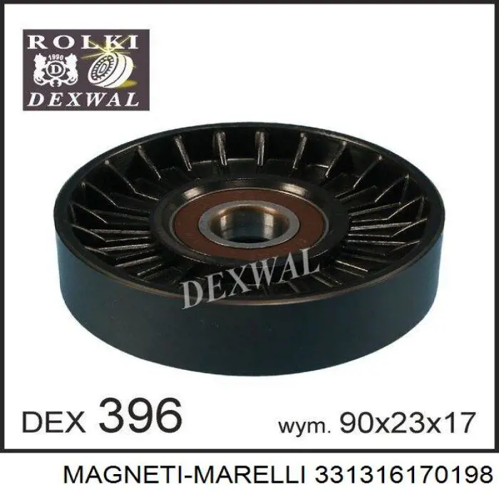 331316170198 Magneti Marelli Ролик натяжителя ременя агрегатів