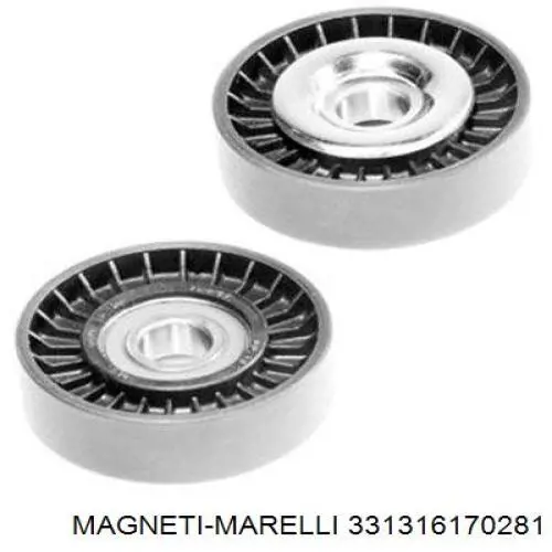 331316170281 Magneti Marelli Ролик натяжителя ременя агрегатів