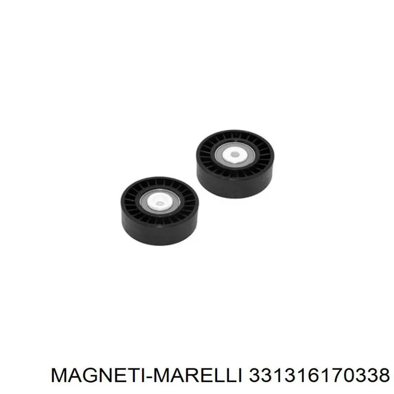 331316170338 Magneti Marelli Ролик приводного ременя, паразитний