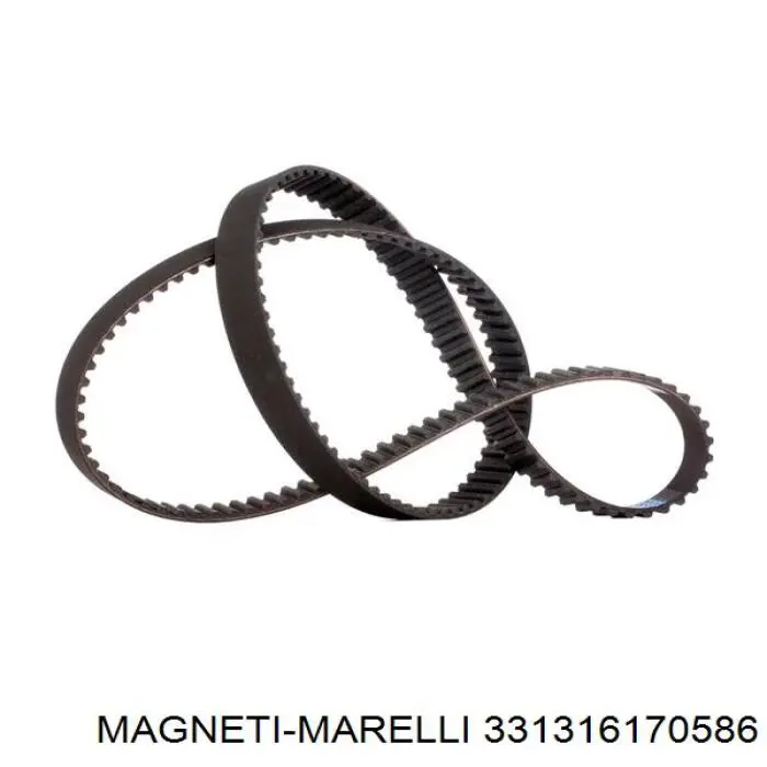 331316170586 Magneti Marelli Ролик приводного ременя, паразитний