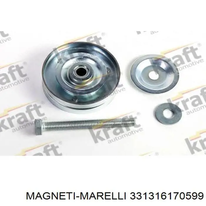 Ролик приводного ременя, паразитний 331316170599 Magneti Marelli