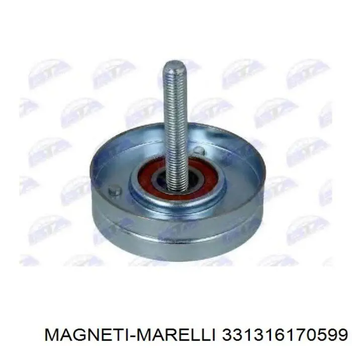 Ролик приводного ременя, паразитний Magneti Marelli 331316170599 ціна, від 15.11 USD