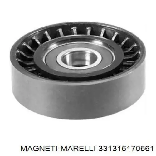 331316170661 Magneti Marelli Ролик приводного ременя, паразитний