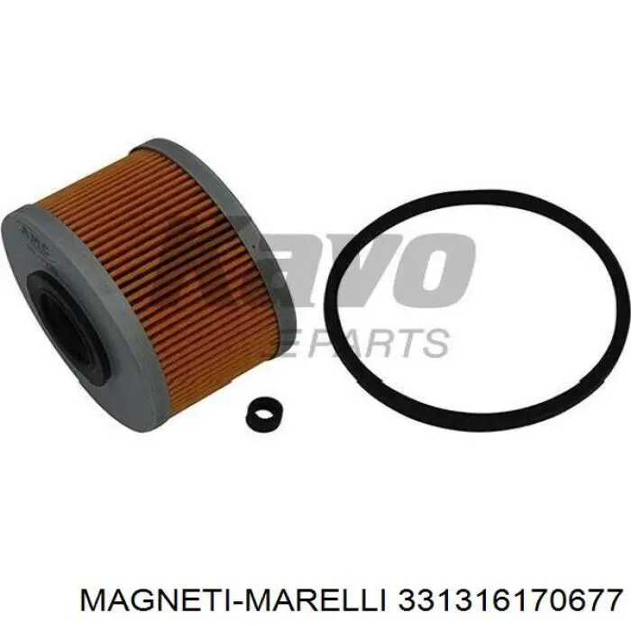 331316170677 Magneti Marelli Ролик приводного ременя, паразитний