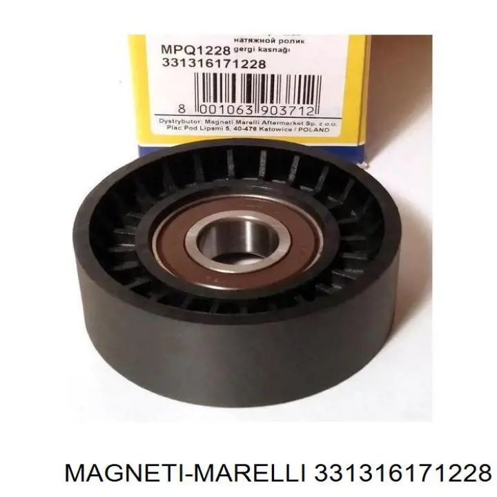 331316171228 Magneti Marelli ролик натягувача приводного ременя