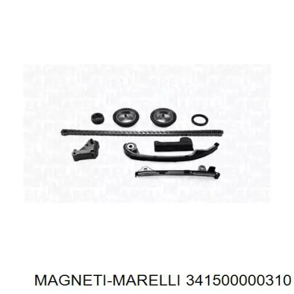 Ланцюг ГРМ, комплект Magneti Marelli 341500000310 ціна, від 157.43 USD