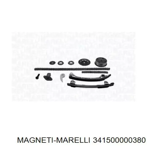 341500000380 Magneti Marelli Ланцюг ГРМ, комплект