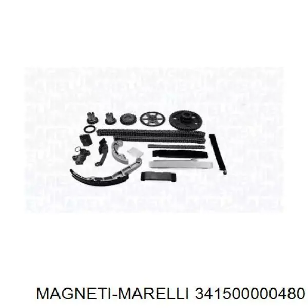 Ланцюг ГРМ, комплект Magneti Marelli 341500000480 ціна, від 275.27 USD