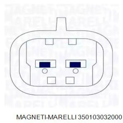 Механізм склопідіймача двері передньої, правої 350103032000 Magneti Marelli