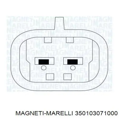 350103071000 Magneti Marelli механізм склопідіймача двері передньої, лівої