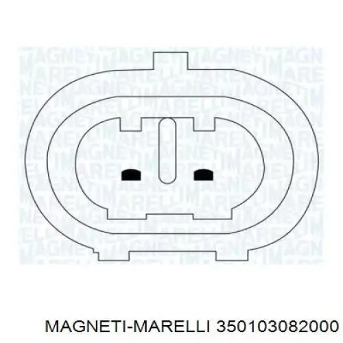 AC082 Magneti Marelli механізм склопідіймача двері передньої, лівої