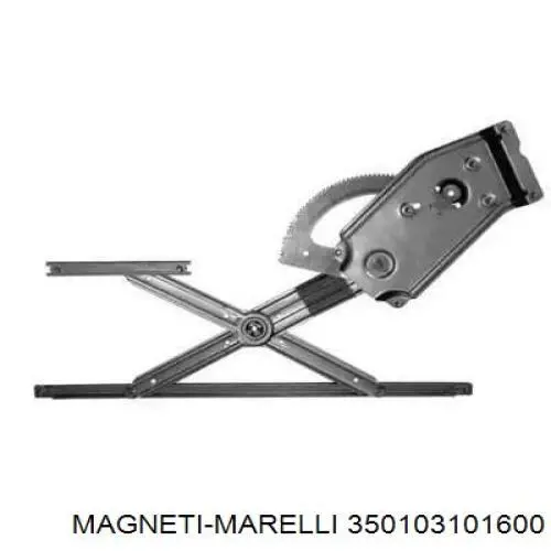 Механізм склопідіймача дверей передніх, правих Magneti Marelli 350103101600 ціна, від 42.38 USD