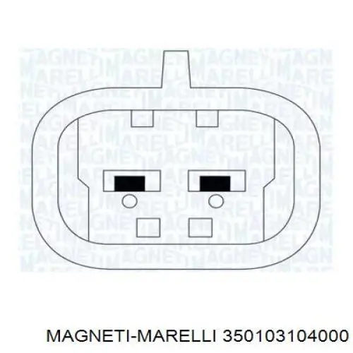 350103104000 Magneti Marelli механізм склопідіймача двері передньої, правої
