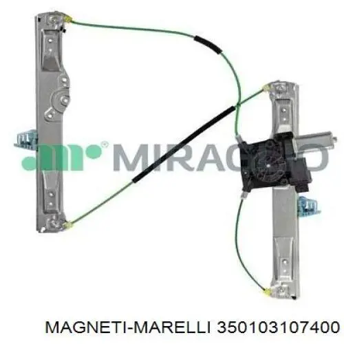 350103107400 Magneti Marelli Склопідйомник (механізм переміщення скла)