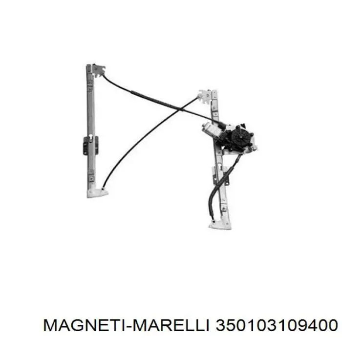 Механізм склопідйомника двері задньої, правої Magneti Marelli 350103109400 ціна, від 23.50 USD