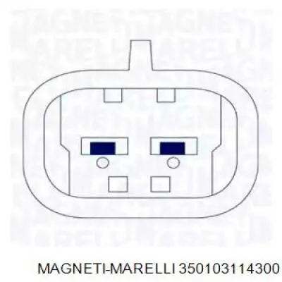 350103114300 Magneti Marelli Підйомник механічний вітрового скла