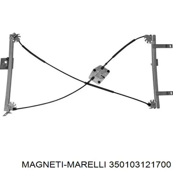 Склопідйомник з електродвигуном Magneti Marelli 350103170041 ціна, від 45.72 USD