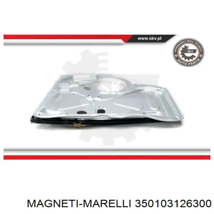 Купити 350103126300 Magneti Marelli Механізм стеклопідйомника водійських дверей