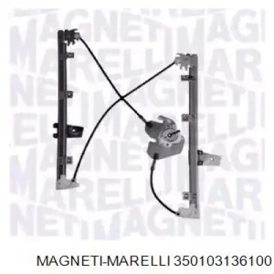 Купити 807207736R Renault (RVI) Механізм склопідіймача двері передньої, правої