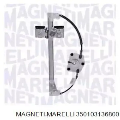 Купити 350103136800 Magneti Marelli Механізм стеклопідйомника водійських дверей