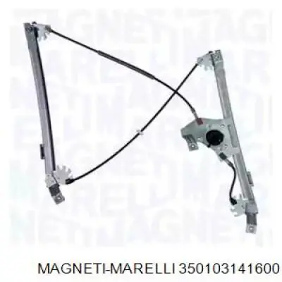 Механізм склопідіймача дверей передніх, правих Magneti Marelli 350103141600 ціна, від 101.66 USD