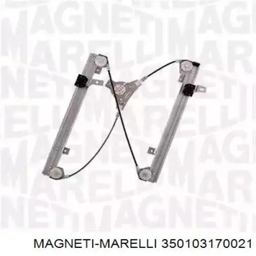 Склопідйомник з електродвигуном Magneti Marelli 350103170021 ціна, від 44.69 USD