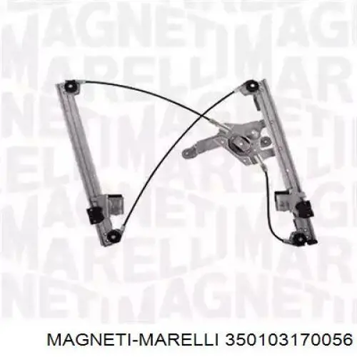 Механізм склопідіймача дверей передніх, правих Magneti Marelli 350103170056 ціна, від 34.13 USD