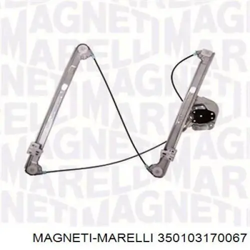 Склопідйомник з електродвигуном Magneti Marelli 350103170067 ціна, від 56.22 USD