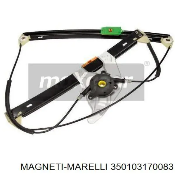 Механізм склопідіймача двері передньої, лівої 350103170083 Magneti Marelli