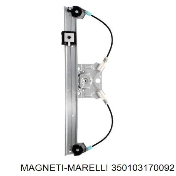 Склопідйомник (механізм переміщення скла) Magneti Marelli 350103170092 ціна, від 37.84 USD