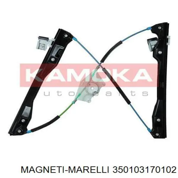 Механізм склопідіймача дверей передніх, правих Magneti Marelli 350103170102 ціна, від 30.81 USD