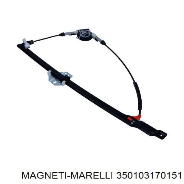 Купити 350103170151 Magneti Marelli Механізм стеклопідйомника водійських дверей