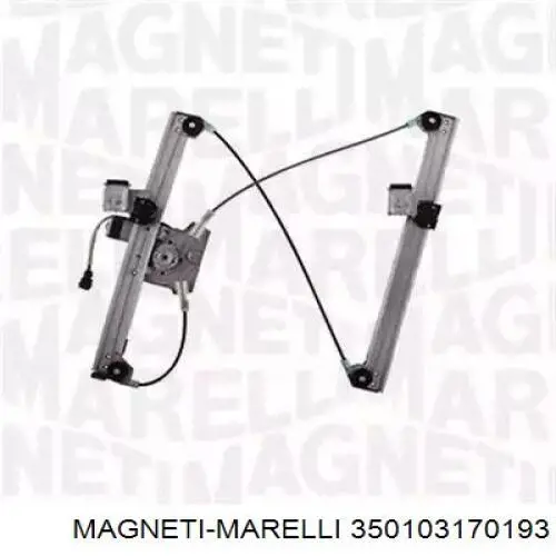 Склопідйомник з електродвигуном Magneti Marelli 350103170193 ціна, від 22.94 USD
