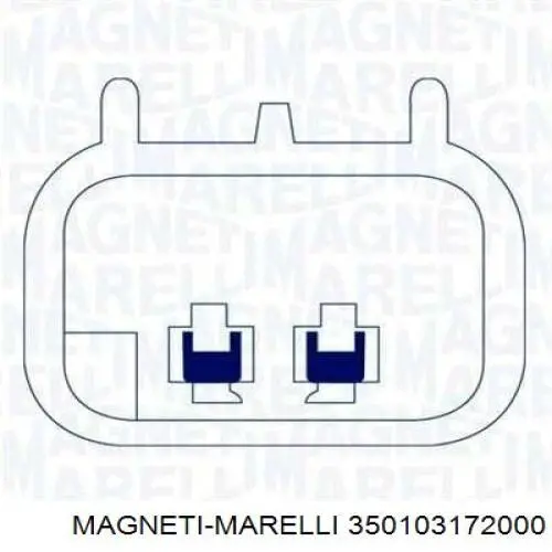 Склопідйомник передньої правої двері Magneti Marelli AC172
