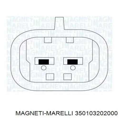 Механізм склопідіймача двері передньої, правої 350103202000 Magneti Marelli