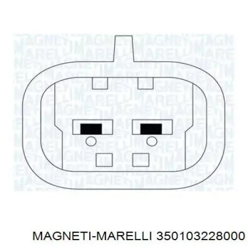 350103228000 Magneti Marelli механізм склопідіймача двері передньої, правої
