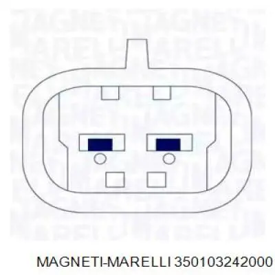 AC242 Magneti Marelli механізм склопідіймача двері передньої, правої