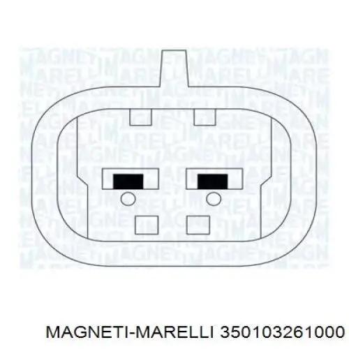 350103261000 Magneti Marelli механізм склопідіймача двері передньої, лівої