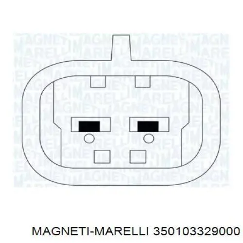 Механізм склопідіймача двері передньої, лівої AC329 Magneti Marelli