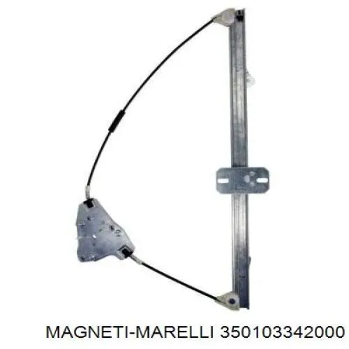 Механізм склопідіймача двері передньої, правої 350103342000 Magneti Marelli