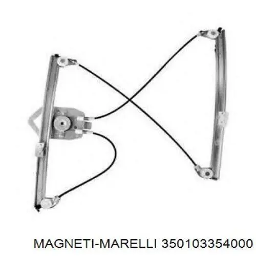 Механізм склопідіймача дверей передніх, правих Magneti Marelli 350103354000 ціна, від 42.81 USD