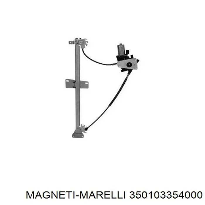 Механізм склопідіймача двері передньої, правої AC354 Magneti Marelli
